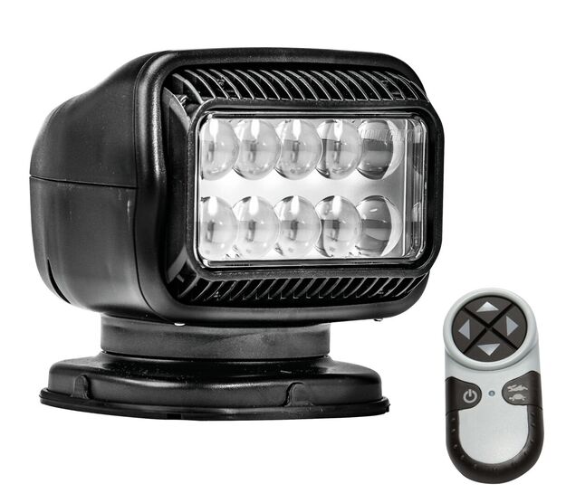 GOLIGHT GT LED, MUSTA, KIINTEÄ ASENNUS/LANGATON KAUKOSÄÄDIN