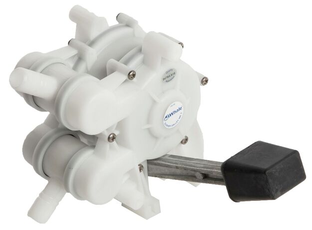 GUSHER JALKAPUMPPU, VASEN