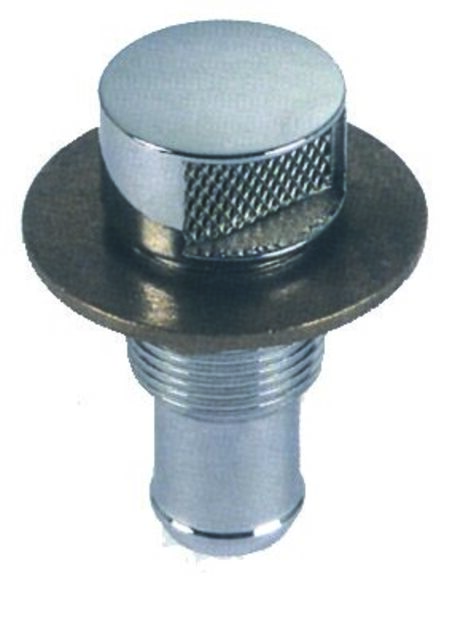 HUOHOTINVENTTIILI MESSINKI/KROMATTU, 15MM JA SISÄ HALKASIJA 12,5MM