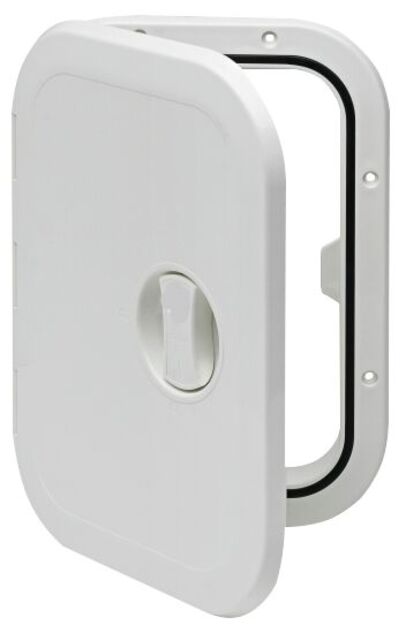 HUOLTOLUUKKU 374 x 374 MM VALKOINEN