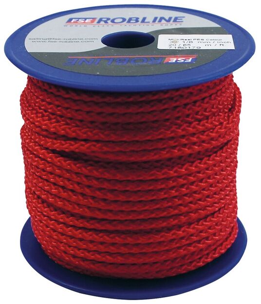 KÖYSI MINI-REELS POLYESTER PUNAINEN