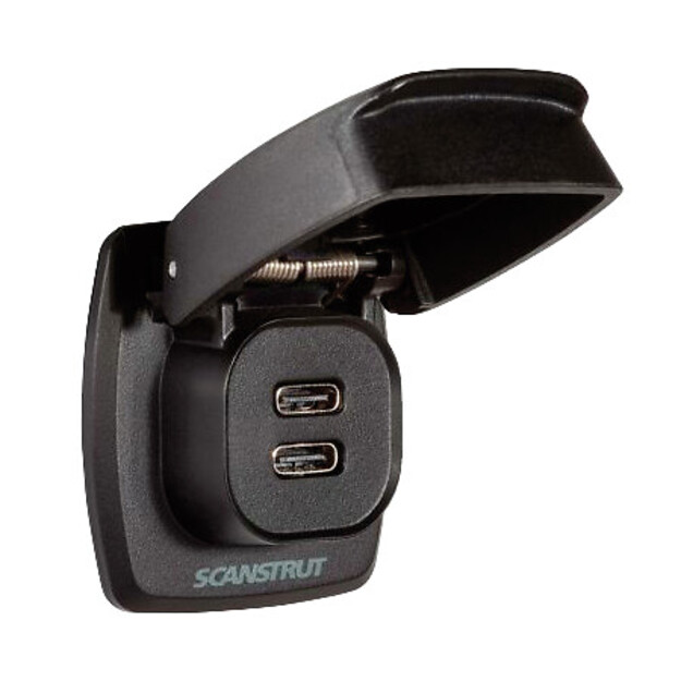 KAKSOISLATURI USB-C FLIP PRO MAX