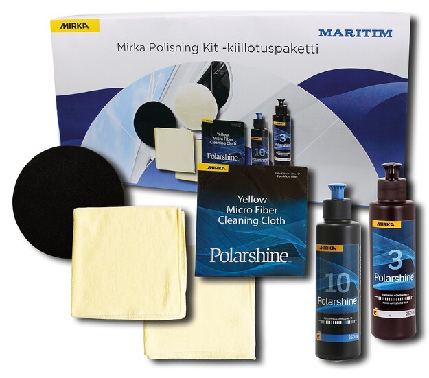 KIILLOTUSPAKETTI VENEELLE POLISHING KIT