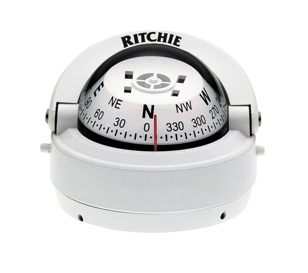 KOMPASSI EXPLORER S-53W, VALKOINEN