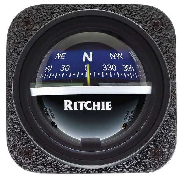 KOMPASSI EXPLORER V-537B, MUSTA JA SININEN