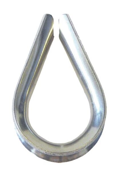 KOUSSI RUOSTUMATONTA TERÄSTÄ, 16MM VAIJERILLE