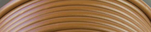 KUPARIKAAPELI 2x2,5MM2 RUSKEA, 8M/RULLA