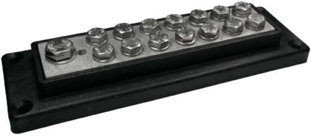 KYTKENTÄKISKO 14 x 16 MM2, MUSTA