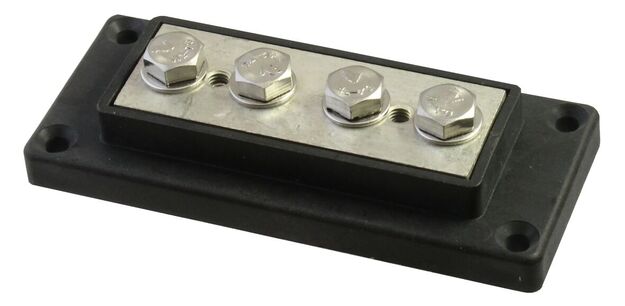 KYTKENTÄKISKO 4x50MM², MUSTA