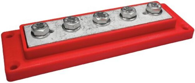 KYTKENTÄKISKO 5x95MM2, PUNAINEN
