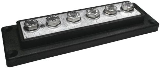 KYTKENTÄKISKO 6x50MM², MUSTA