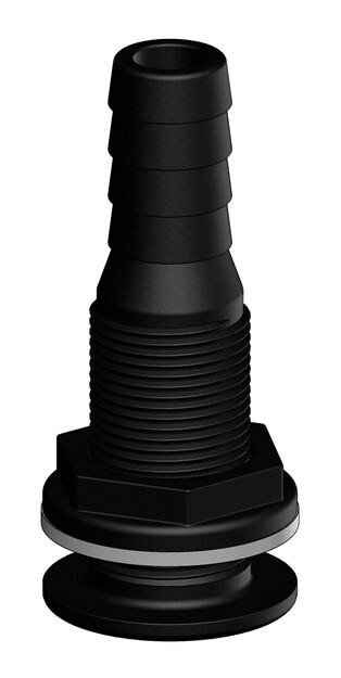 LÄPIVIENTI LETKULIITIN 19MM 3/4