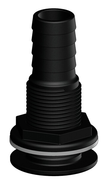 LÄPIVIENTI LETKULIITIN 25MM 1