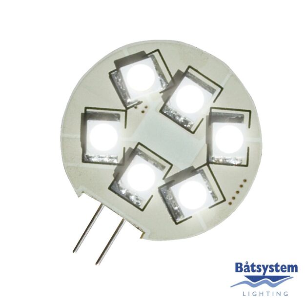 LED-KORTTI 6 SMD G4-KANNALLA (SIVULLA)