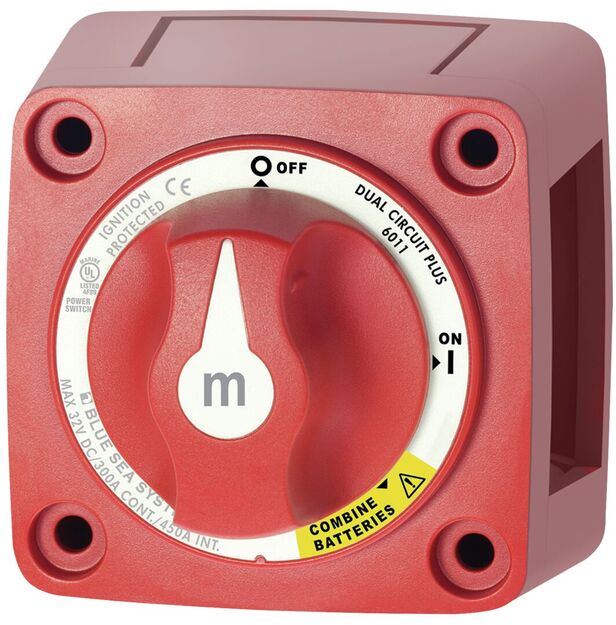 M-SARJAN PÄÄVIRTAKYTKIN ON-OFF-EMERGY-BOTH