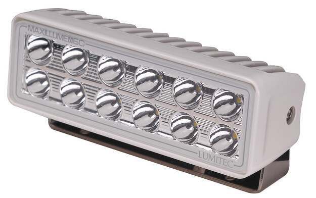 MAXILLUME H60 LED KANSIVALO, VALKOINEN, JALALLINEN