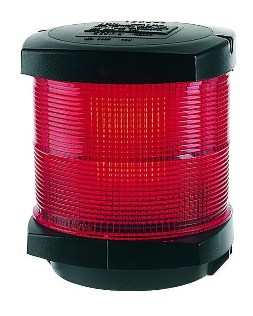 MERKKIVALO 360 PUNAINEN, MUSTA KUORI