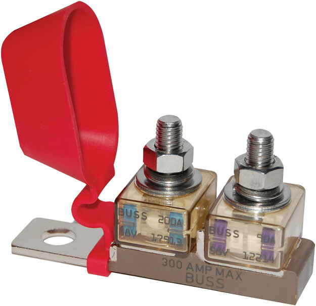 MRBF TERMINAALI KAKSOISSULAKERASIA BLUE SEA:N 30A-300A-SULAKKEILLE