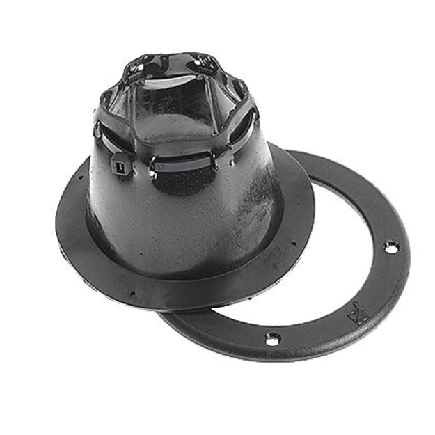 MUSTA KAAPELIN LÄPIVIENTI KIRISTYSNAUHALLA