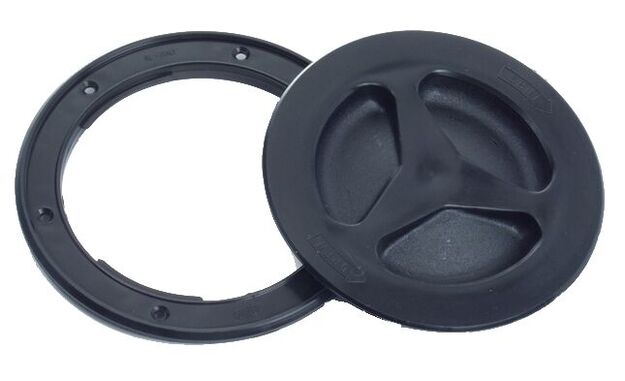 MUSTA MUOVINEN TARKASTUSLUUKKU 204MM