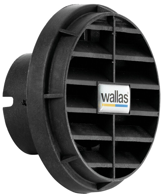 MUSTA WALLAS PUHALLUSRITILÄ, 75MM