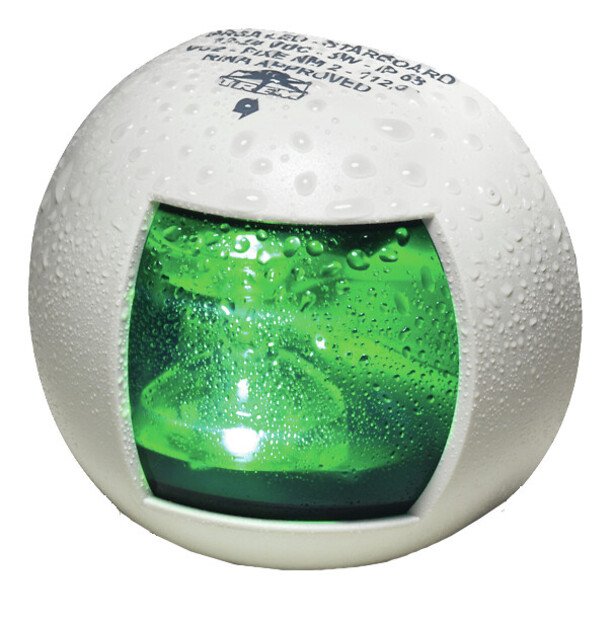 ORSA MINORE LED KULKUVALO, VALKOINEN / VIHREÄ