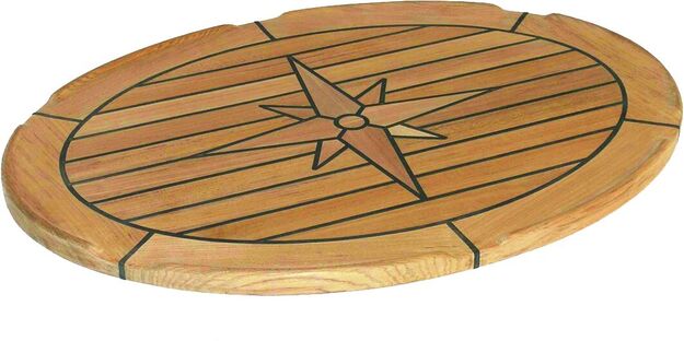 PÖYTÄLEVY TIIKKIÄ 44 X 58 CM