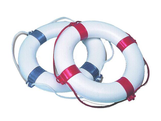 PELASTUSRENGAS SINI/VALKOINEN