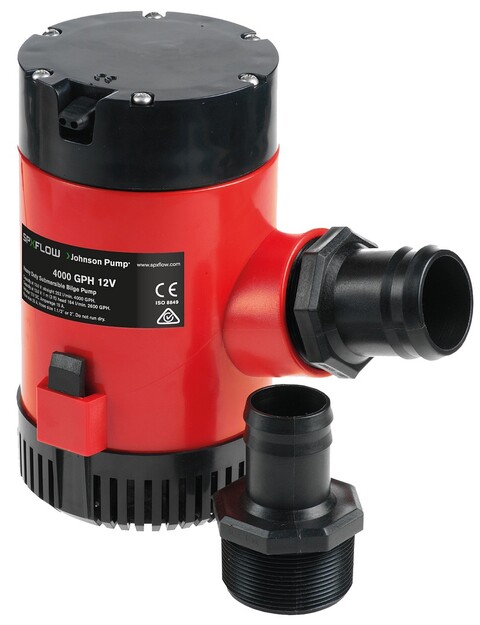 PILSSIPUMPPU SUURTEHO 4000 GPH 24V