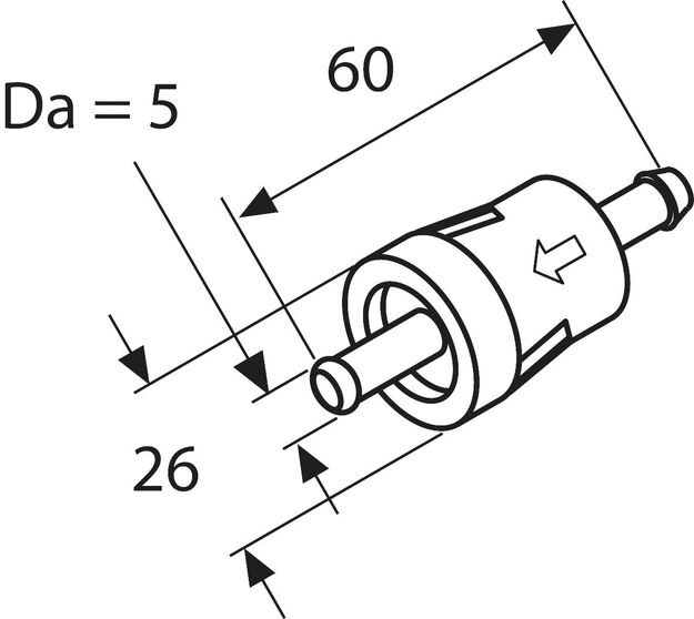 POLTTOAINESUODATIN 5MM