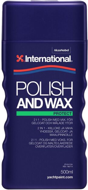 PUHDISTUS-, KIILLOTUS- JA VAHA-AINE POLISH AND WAX 500ML