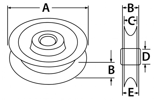 PYLPYRÄN KEHRÄ RST 100MM