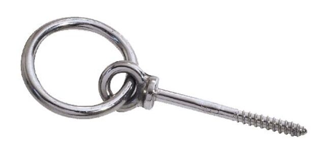 RUOSTUMATON TERÄS VENERENGAS PUUKIERTEELLÄ 6x60MM