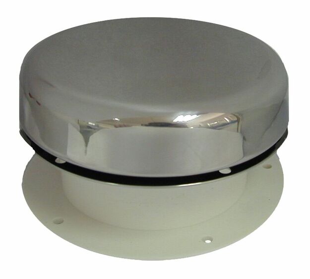 SÄÄDETTÄVÄ VENTTIILI 115MM, RUOSTUMATON TERÄS