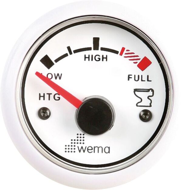 SEPTITANKKIMITTARI S3H-ANTUREILLE, VALKOINEN