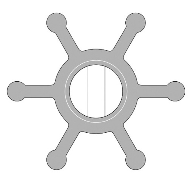 SIIPIPYÖRÄ F35 PUMPPUUN/22405-0001