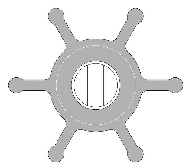 SIIPIPYÖRÄ F4-PUMPPUUN/09-1026B-1
