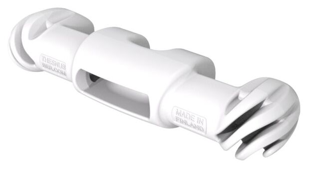 SNUBBER FENDER LEPUUTTAJAN KIINNIKE, VALKOINEN