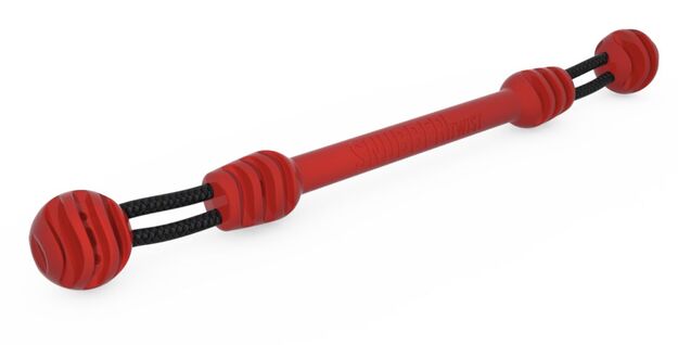 SNUBBER TWIST KIINNITYSJOUSTIN, PUNAINEN