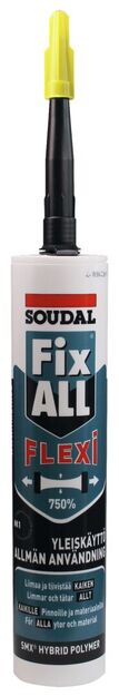 SOUDAL FIX ALL FLEXI 290 ML HARMAA