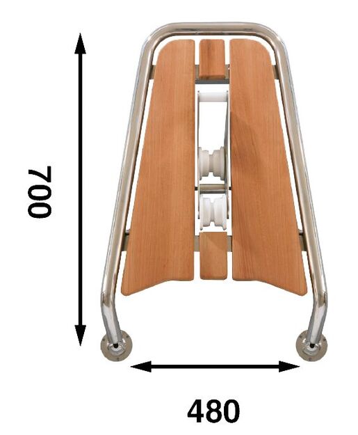 TIIKKINEN KEULATSO, ANKKURIRULLALLA
