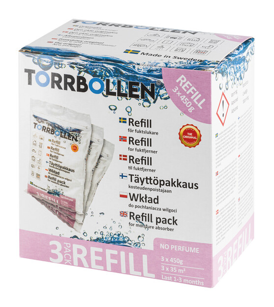 TORRBOLLEN TÄYTTÖPUSSI 3-PACK