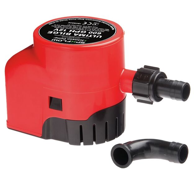 ULTIMA PILSSIPUMPPU 1000 GPH, 12V