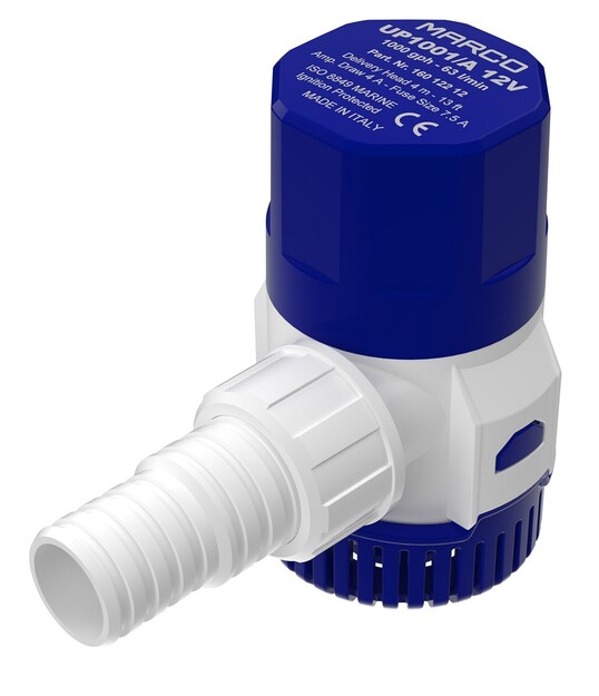 UPPOPUMPPU AUTOMAATTINEN PILSSIPUMPPU UP1001/A 12V 63L/MIN