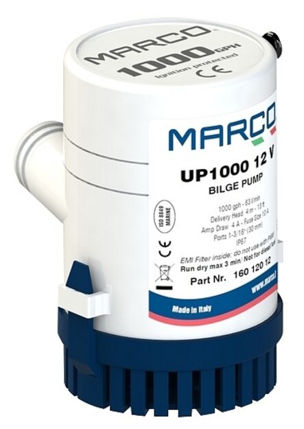 UPPOPUMPPU UP1000 12V 63L/MIN.