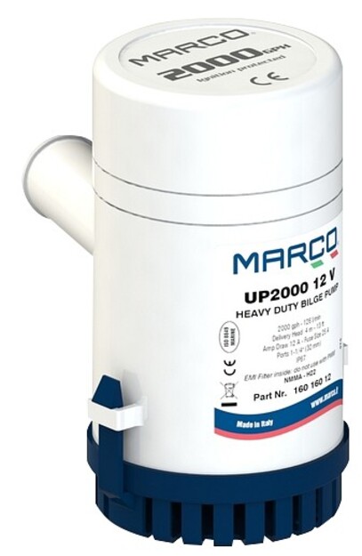 UPPOPUMPPU UP2000 12V 126L/MIN