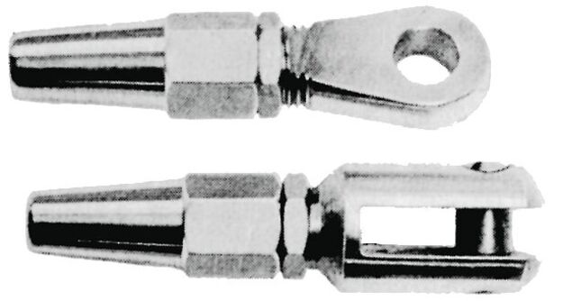 VAIJ.PÄÄTE 5 MM HAARUKKA