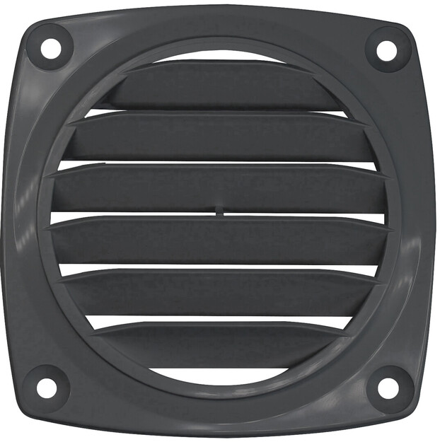 VENTTIILIRITILÄ ABS-MUOVIA, MUSTA