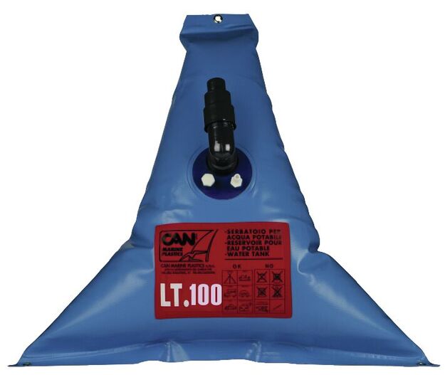 VESISÄILIÖ ELASTINEN 100L (KOLMIO)