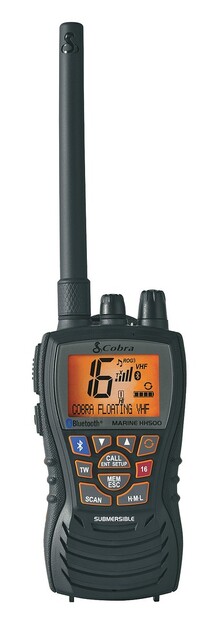 VHF-PUHELIN, KELLUVA COBRA MR HH500 FLT BTEU